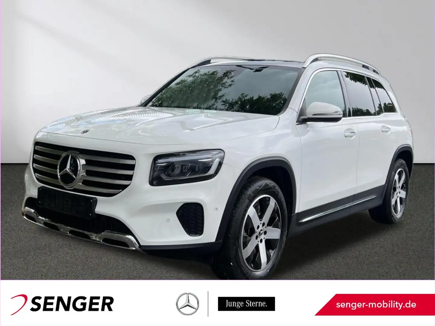 Mercedes-Benz GLB 220 d 4M Progressive Pano AHK Keyless Kamera Blanc - 1