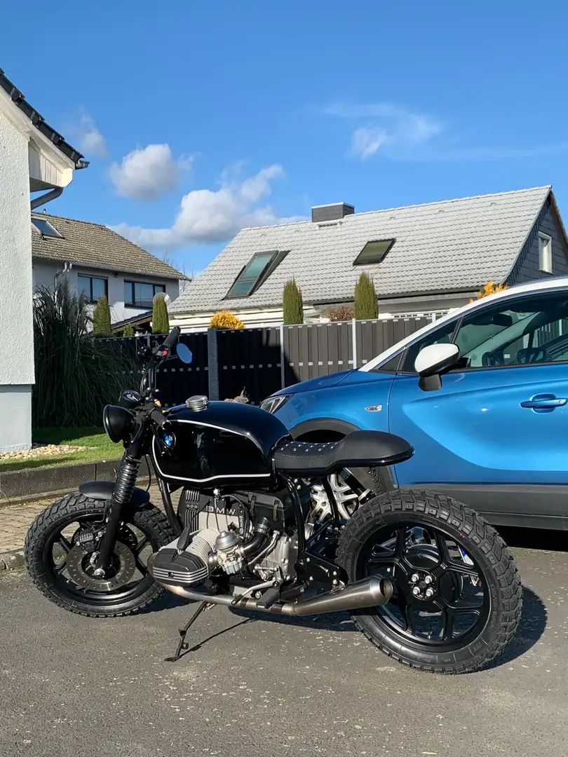 BMW R 80 RT Scrambler, Cafe-Racer, ähnl. Schizzo Walzwerk Schwarz - 1