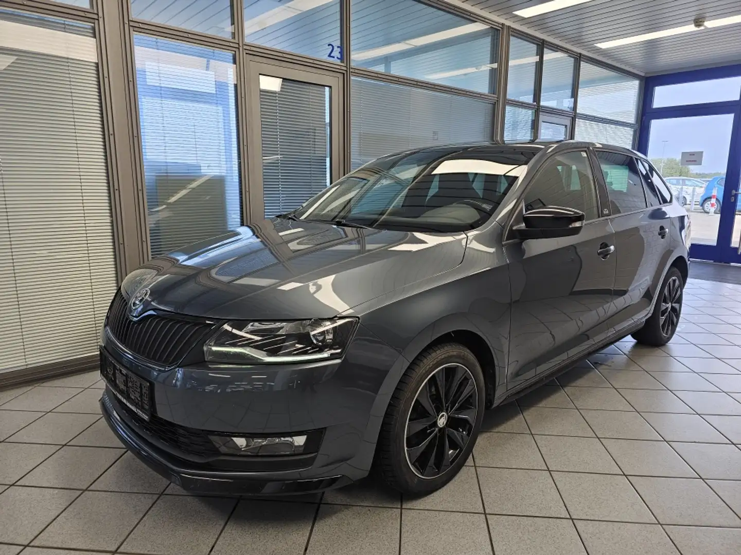 Skoda Rapid/Spaceback Monte Carlo Klimaautomatik,PDC Szürke - 2