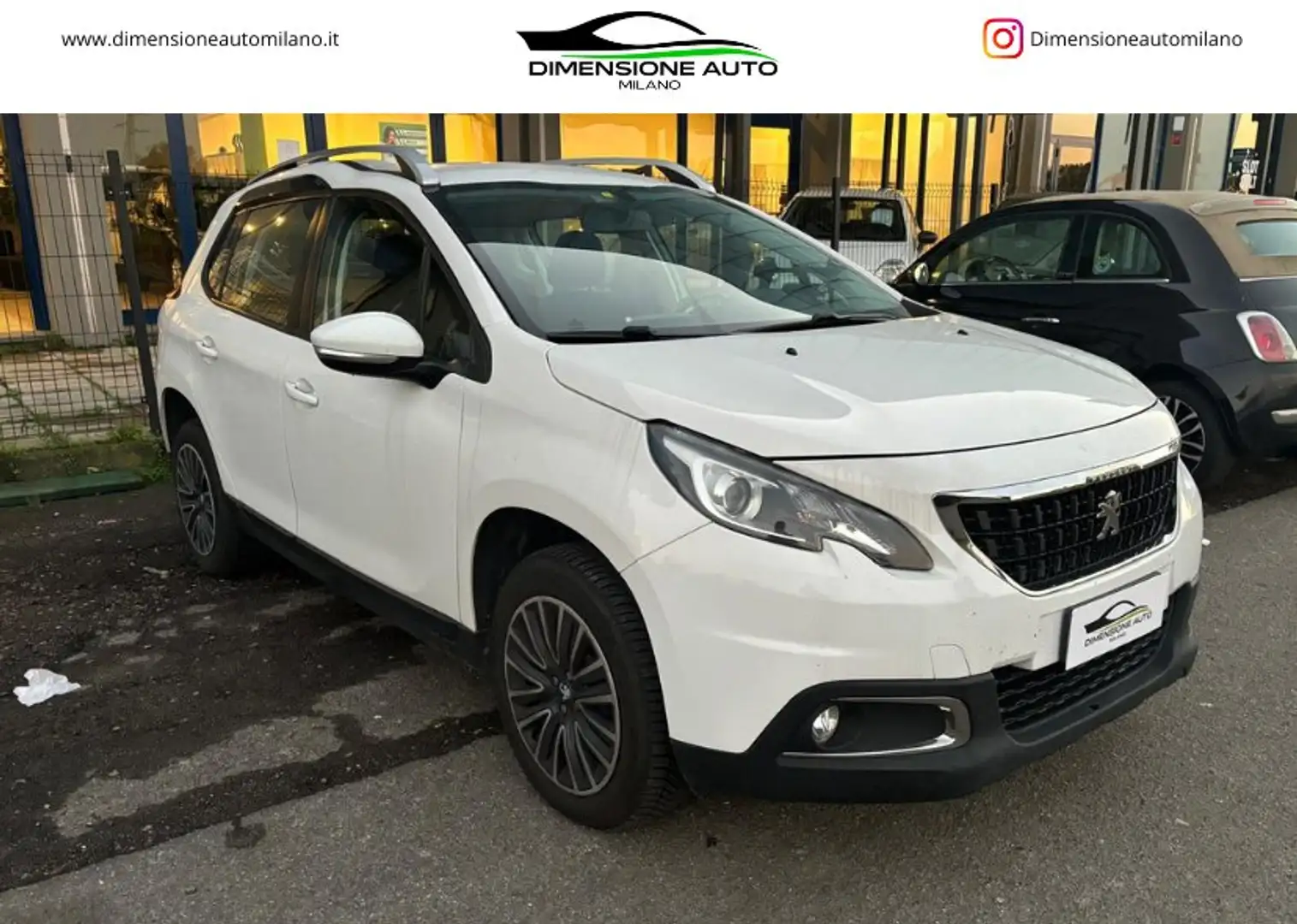 Peugeot 2008 2008 1.6 bluehdi Allure 100cv my16 Blanc - 1