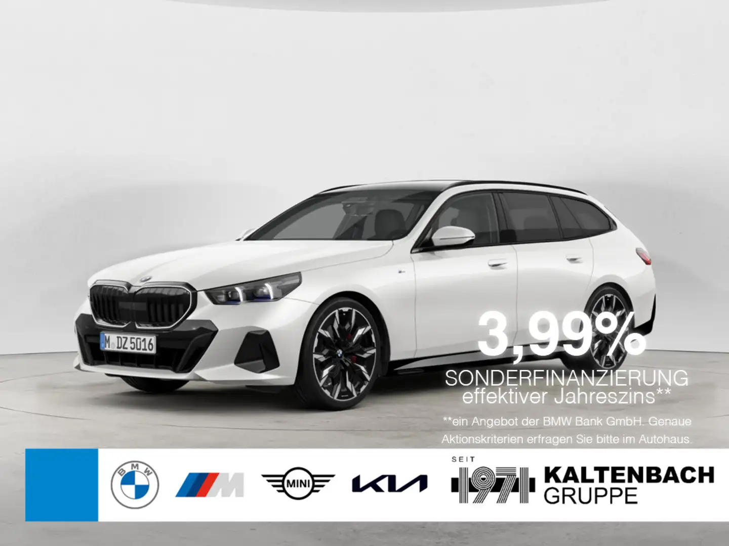 BMW 520 d Touring M-Sport Pro PANO B&W NAVI KAMERA Weiß - 1