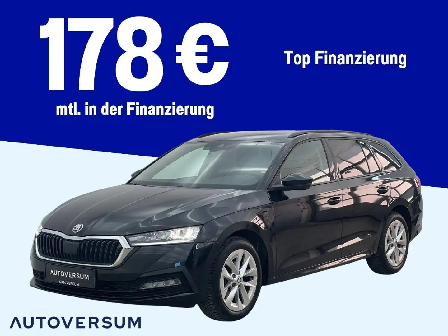 Skoda Octavia 1.4 TSI PHEV *KESSY*LED*VIRTUAL*CARPLAY* Schwarz - 1