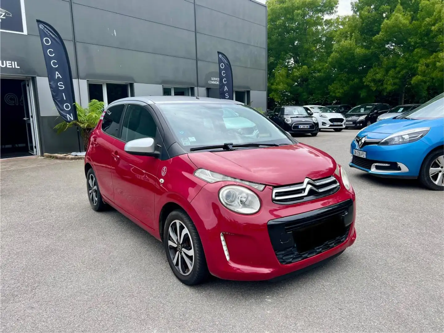 Citroen C1 PURE TECH 82 FEEL 5P Rouge - 2