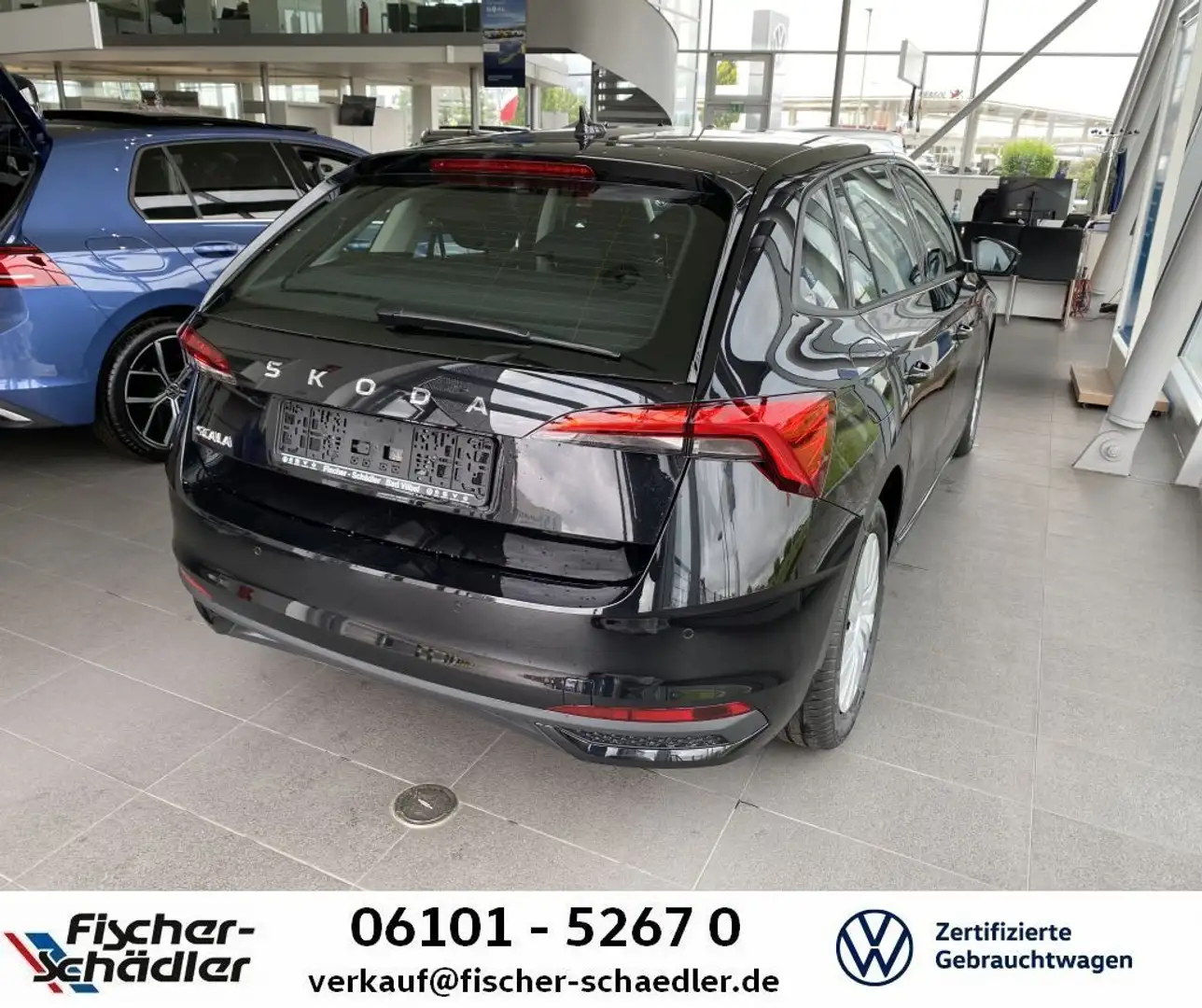 Skoda Scala Essence 1.0TSI*DSG*LED*Dig.Cockpit*SitzHz. Schwarz - 2