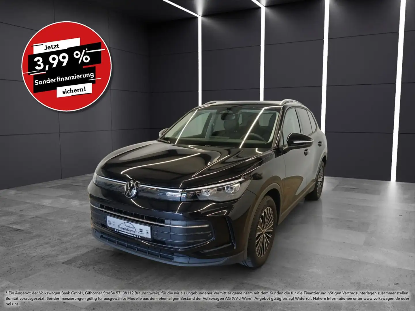 Volkswagen Tiguan Life 1.5eTSI LED Plus NAV AHK ACC SHZ Navi Zwart - 1