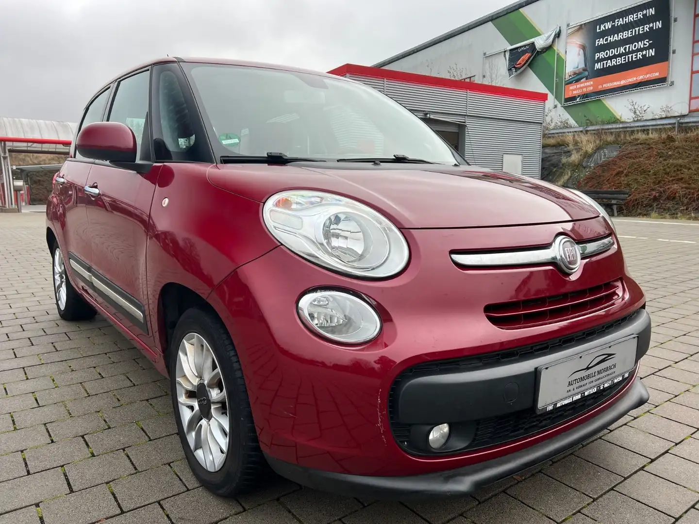 Fiat 500L Easy 1.4*KLIMA*EURO6*AHK*TEMPO*MFL*PDC* Rot - 2