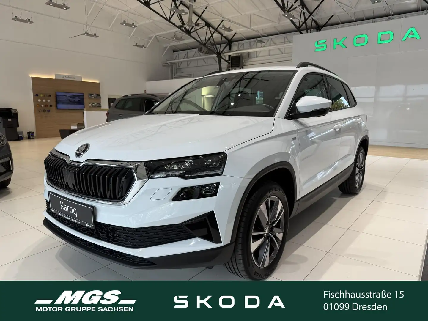 Skoda Karoq 1.0 TSI Tour #AHK #WKR inkl. Weiß - 1