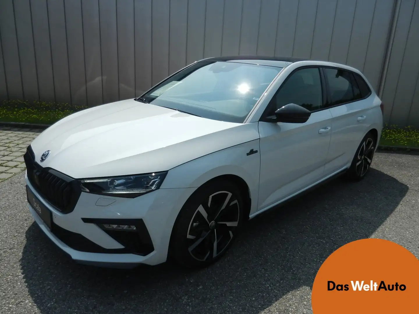 Skoda Scala Monte Carlo TSI Blanc - 1