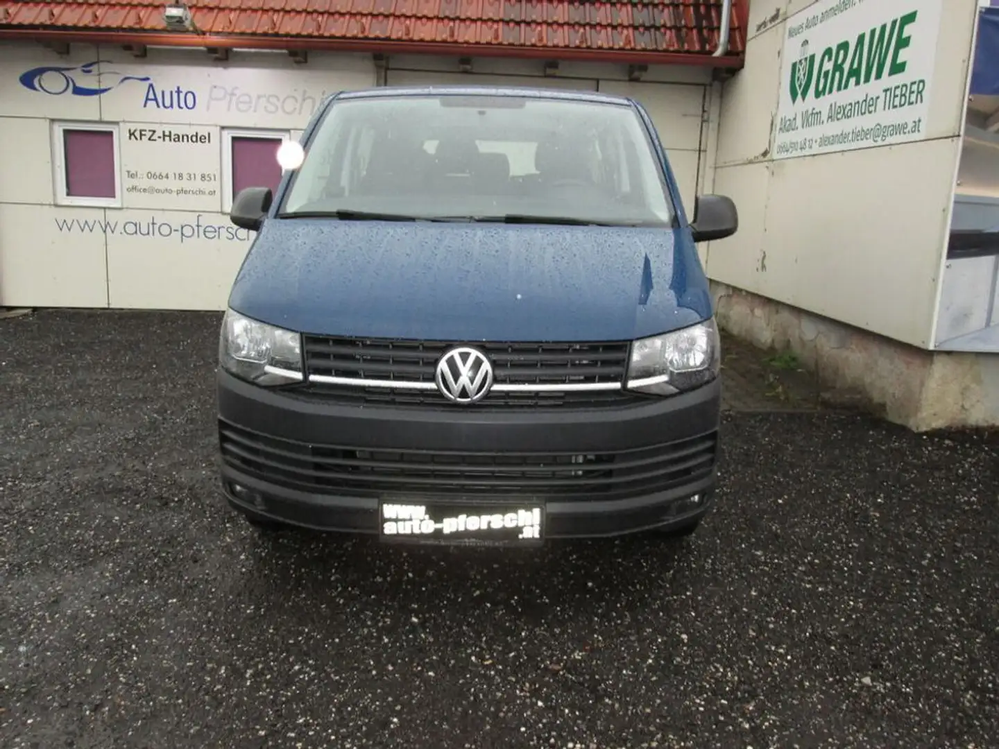 Volkswagen T6 Kombi lang Niebieski - 1