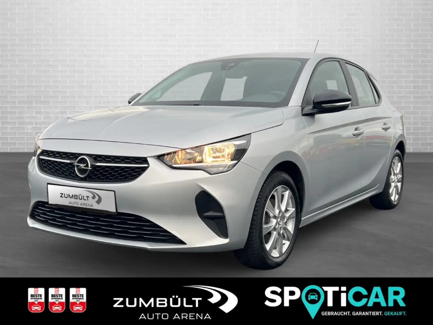 Opel Corsa Edition 1.2 +16LM Kamera Sitzheiz.+ Plateado - 1