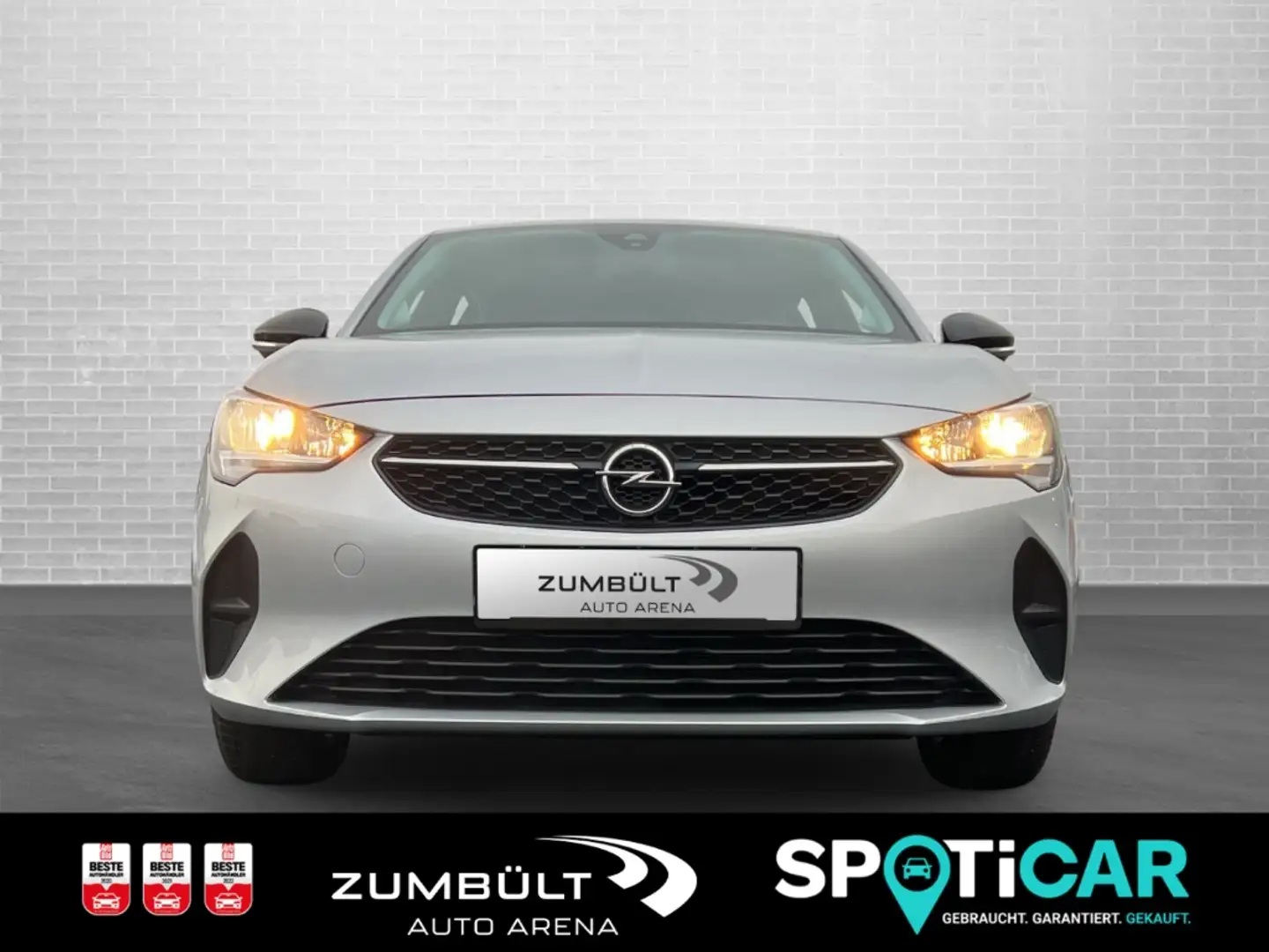 Opel Corsa Edition 1.2 +16LM Kamera Sitzheiz.+ Plateado - 2