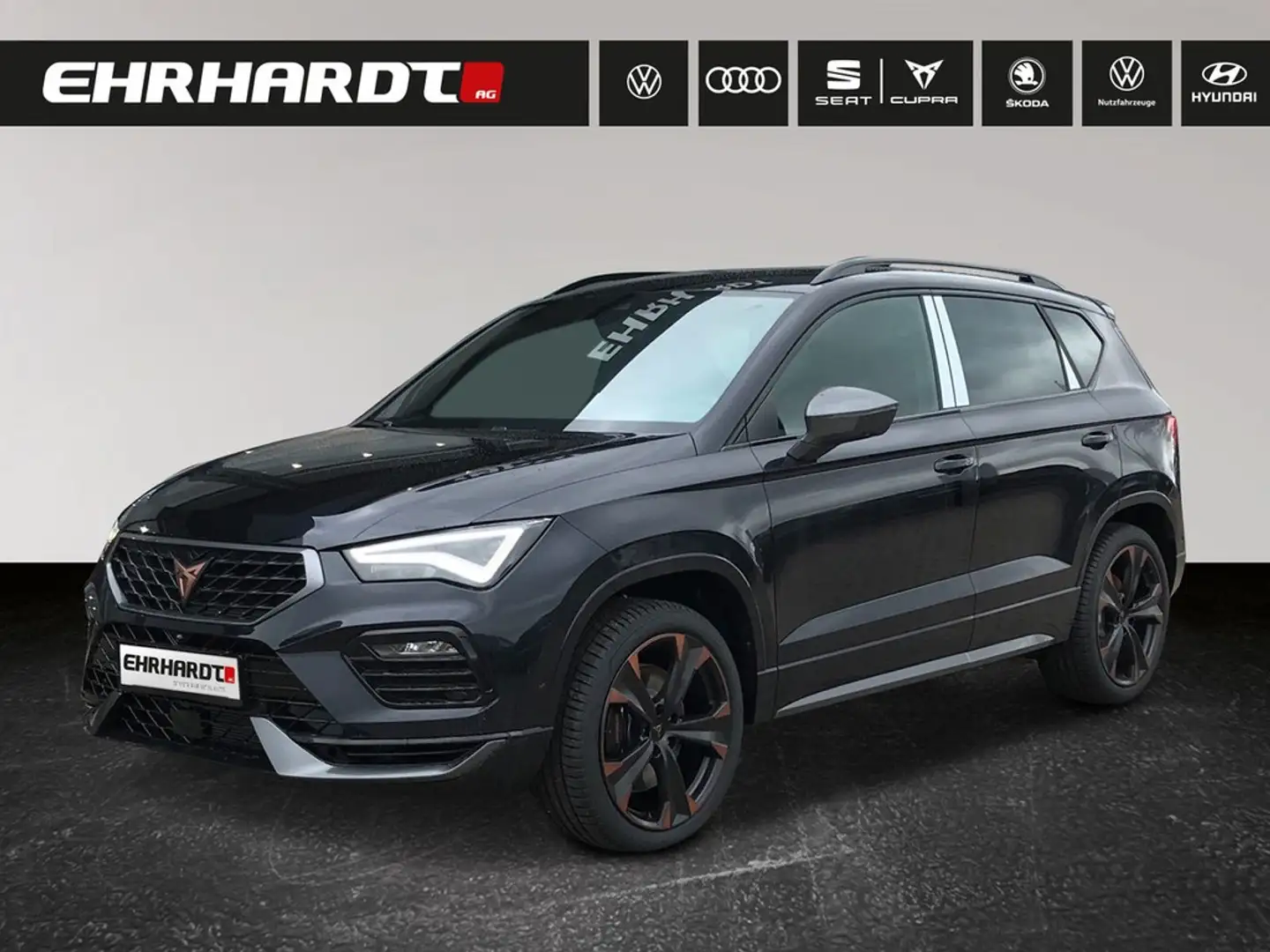 CUPRA Ateca 2.0 TSI DSG 4Drive VZ VIRTUAL*NAVI*LED*BEH.FRON... Schwarz - 1