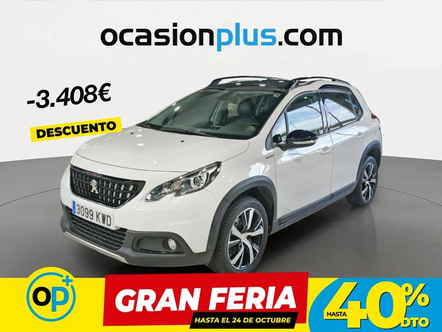 Peugeot 2008 1.2 PureTech S&S GT Line 130 Blanco - 1