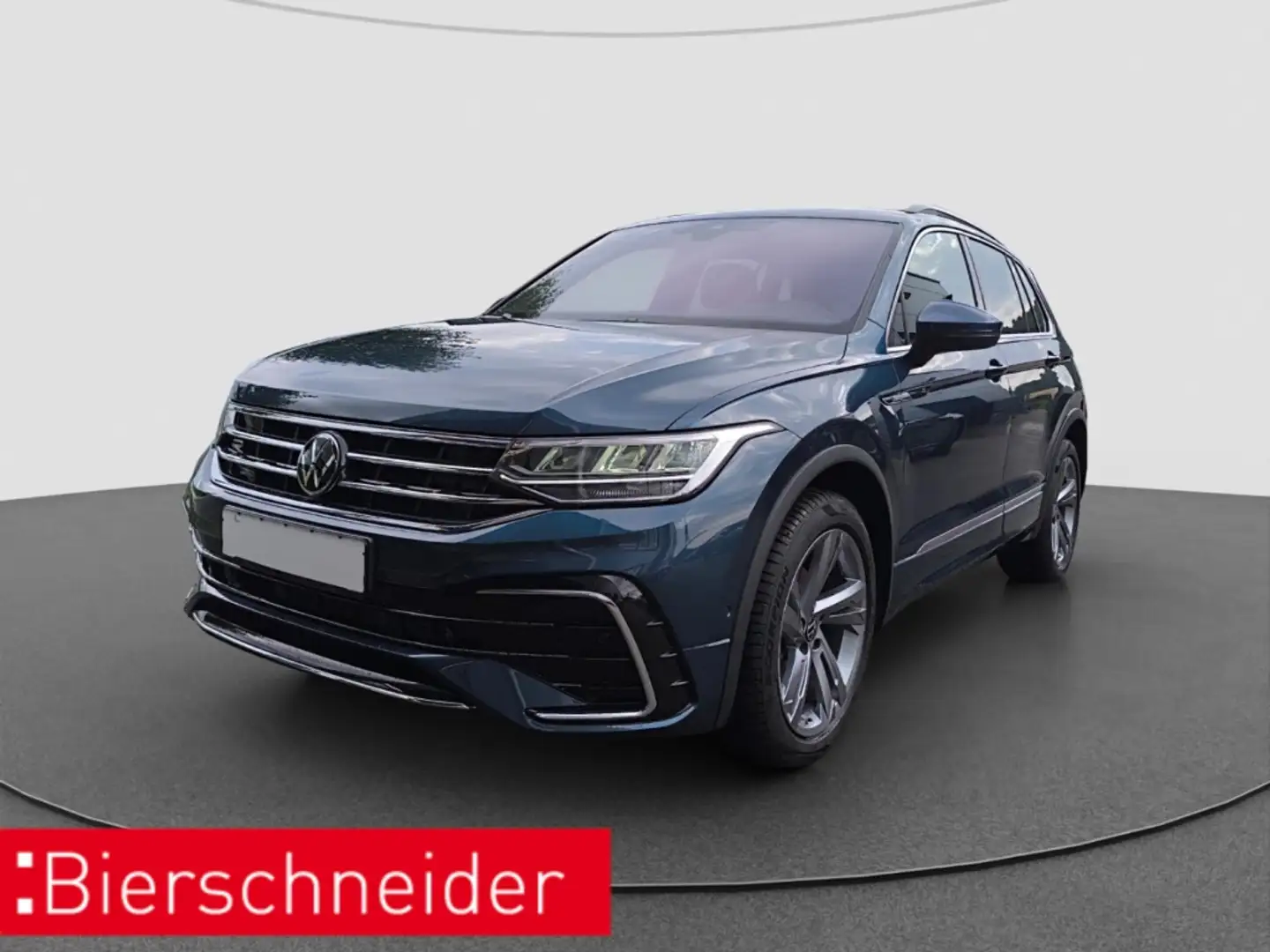 Volkswagen Tiguan 2.0 TDI R-Line STANDHZG NAVI AHK LED Blau - 1