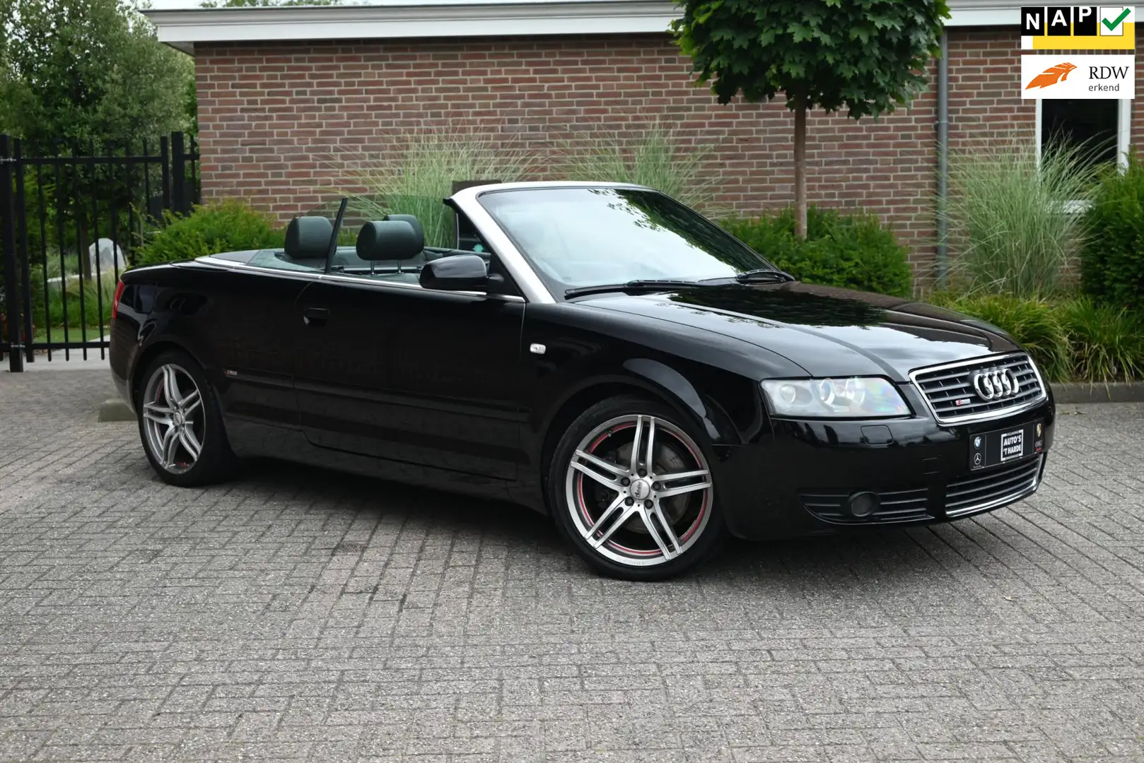 Audi A4 Cabriolet 1.8 Turbo S-Line | Cruise | Bose | Stoel Zwart - 1
