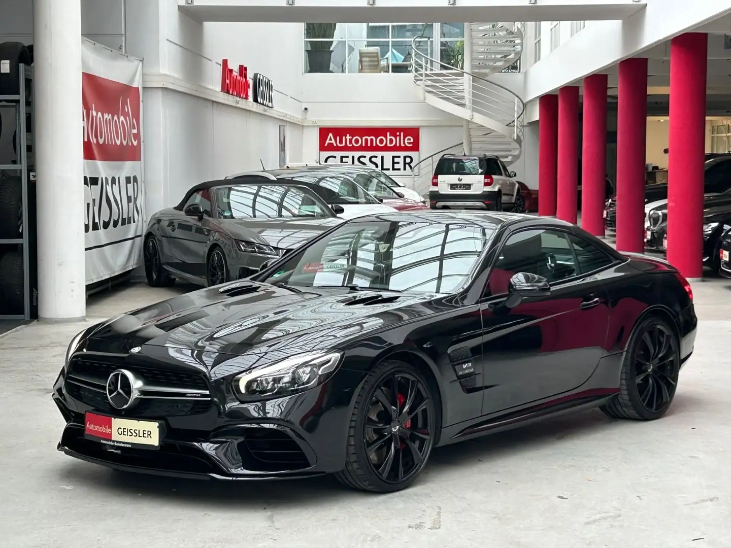 Mercedes-Benz SL 63 AMG Scheckheft  !!!!! Top gepflegt Negru - 1