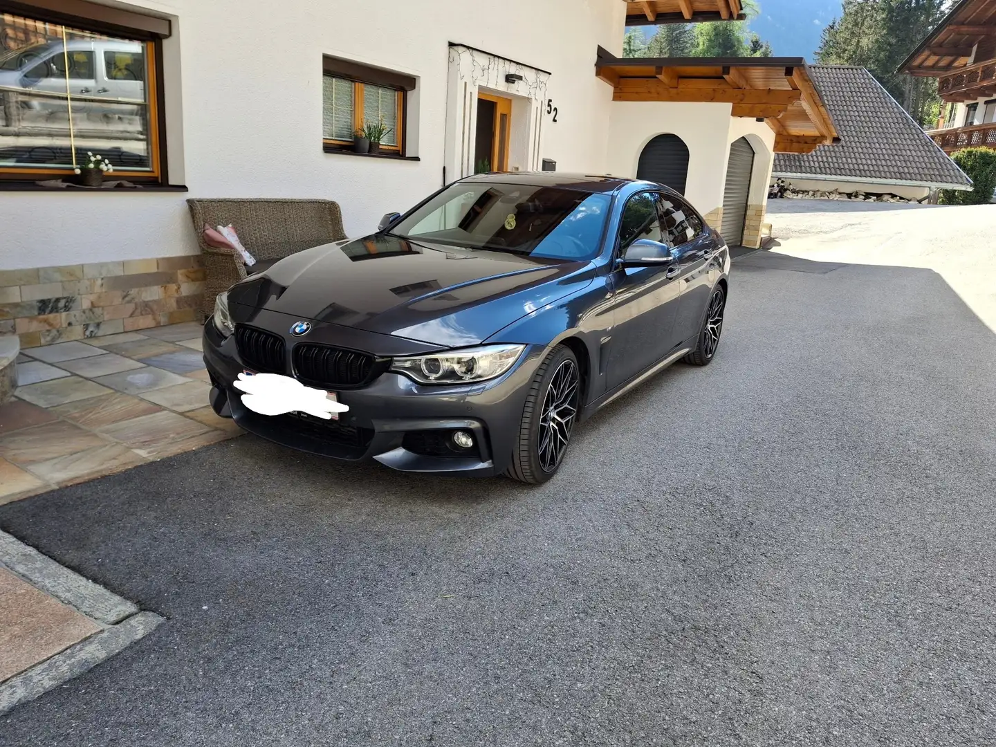 BMW 420 420d Coupe M Sport Aut. Grau - 1