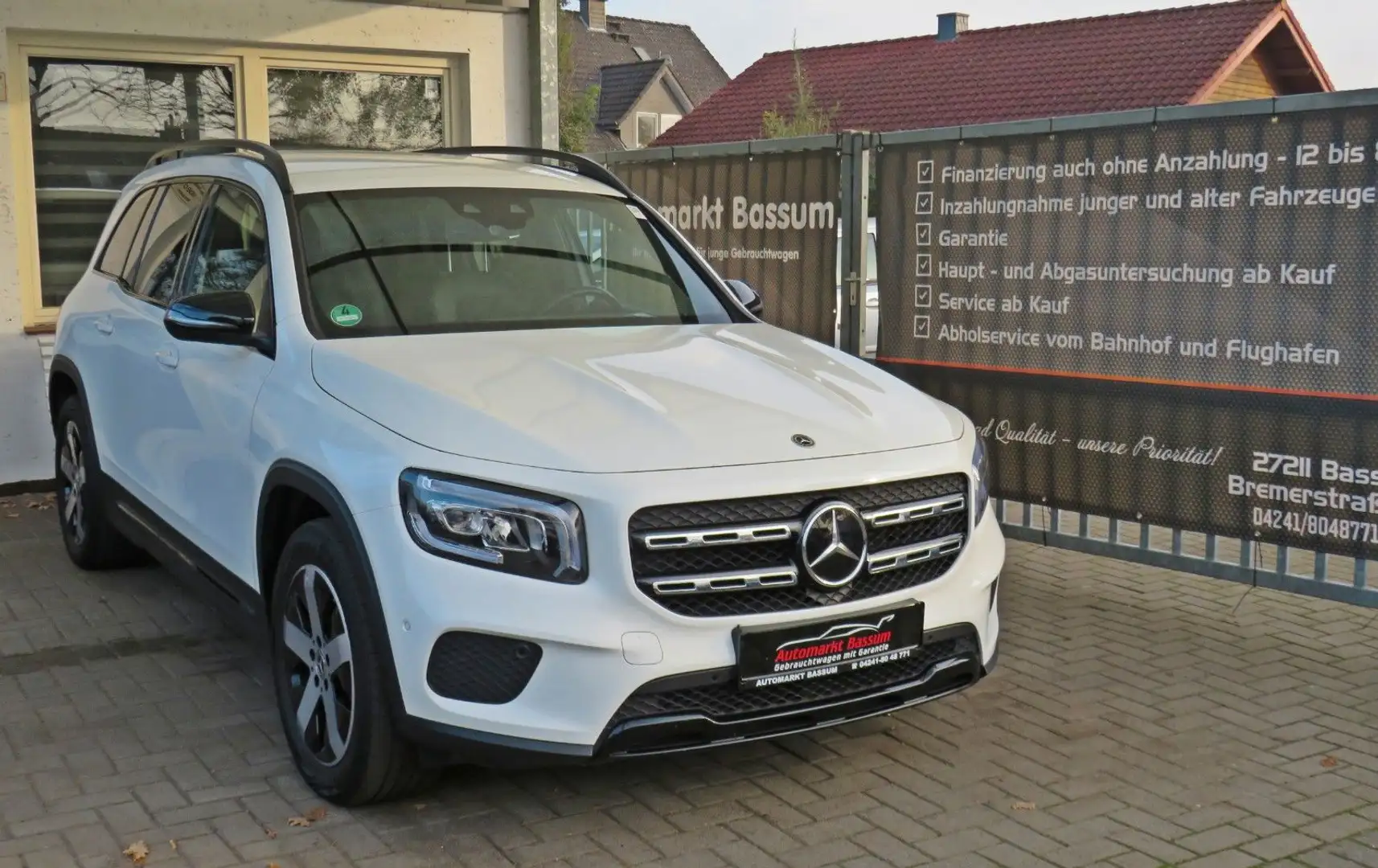 Mercedes-Benz GLB 220 d  Business  | MBUX | LED | LKA | Kessy Bílá - 1