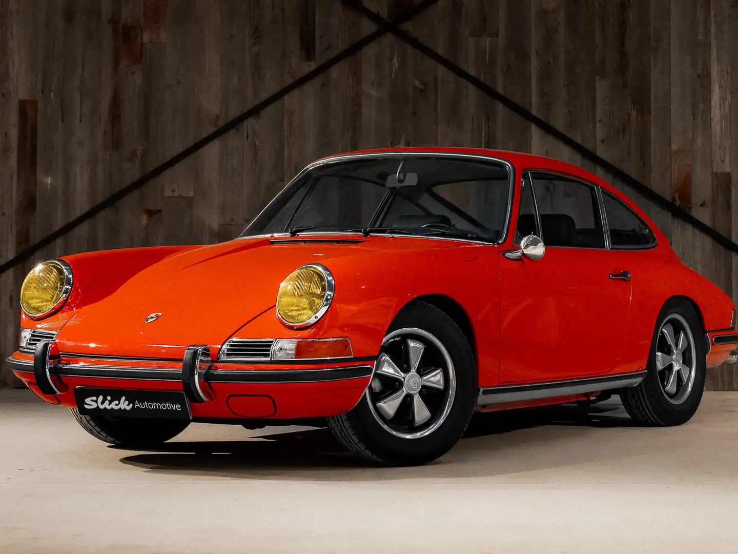 Porsche 911 S coupe SWB Orange - 1