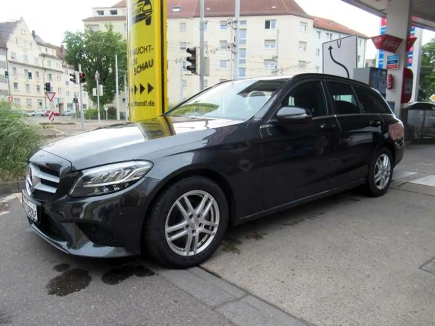 Mercedes-Benz C 200 C200d T 9G-Tronic Navi/SHZ/LED/RFK/PDC Grau - 2