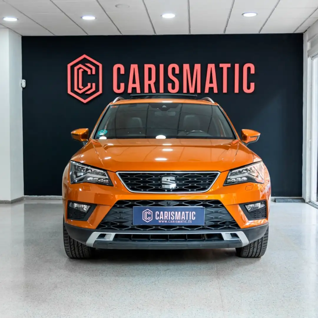 SEAT Ateca 2.0TDI CR S&S Xcellence 4Drive DSG7 190 Naranja - 2