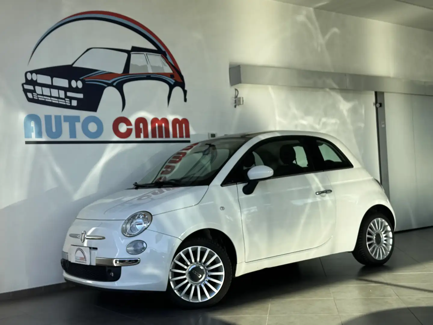 Fiat 500 1.2 Lounge 69cv Blanc - 1