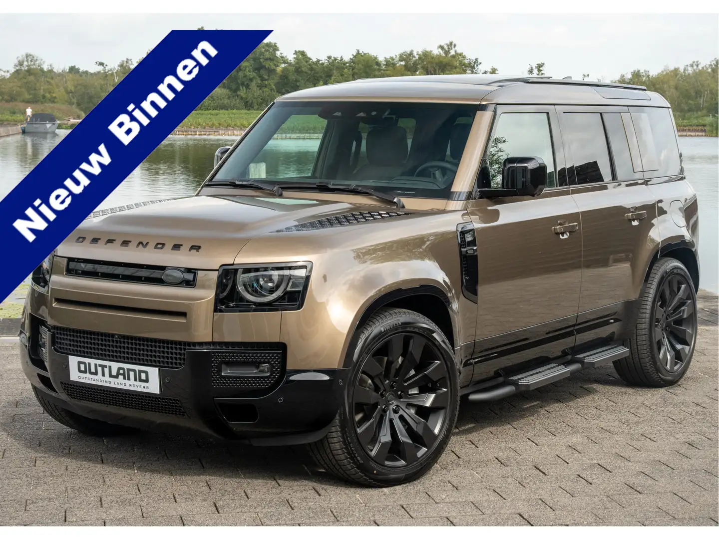 Land Rover Defender 110 P300e X-Dynamic HSE | URBAN | Gondwana Stone | Bruin - 1