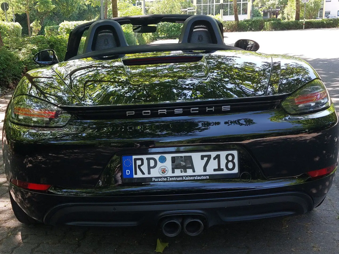 Porsche Boxster Top 718 Boxster, 1. Hand, Garagenwagen, Leder usw. Schwarz - 2