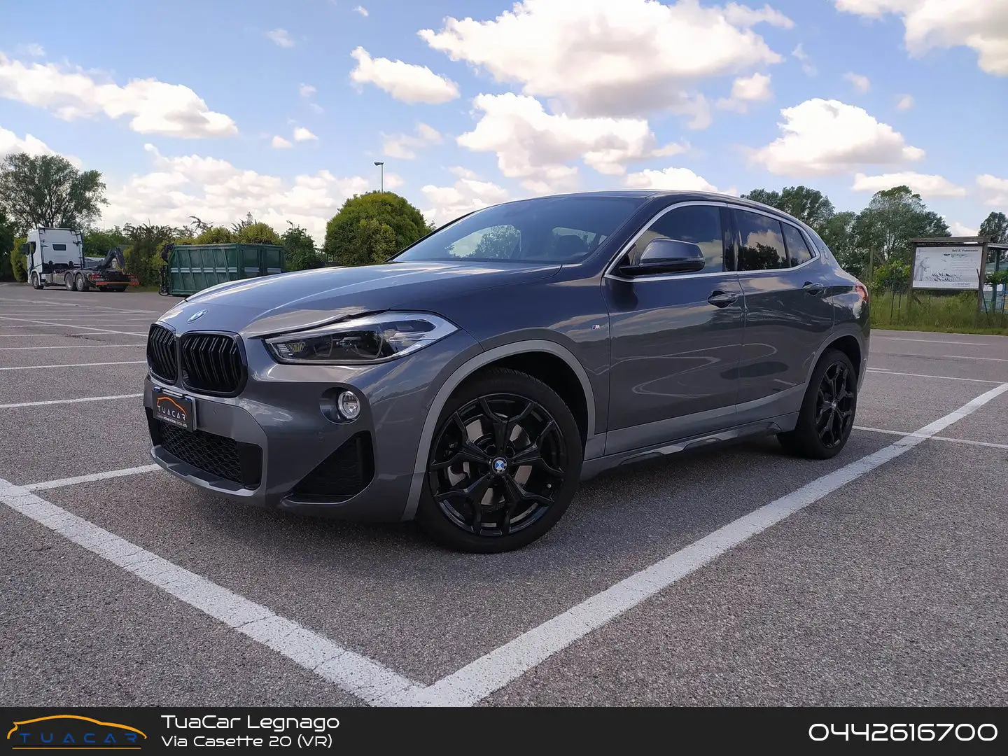 BMW X2 M Sport 20 i Gris - 1