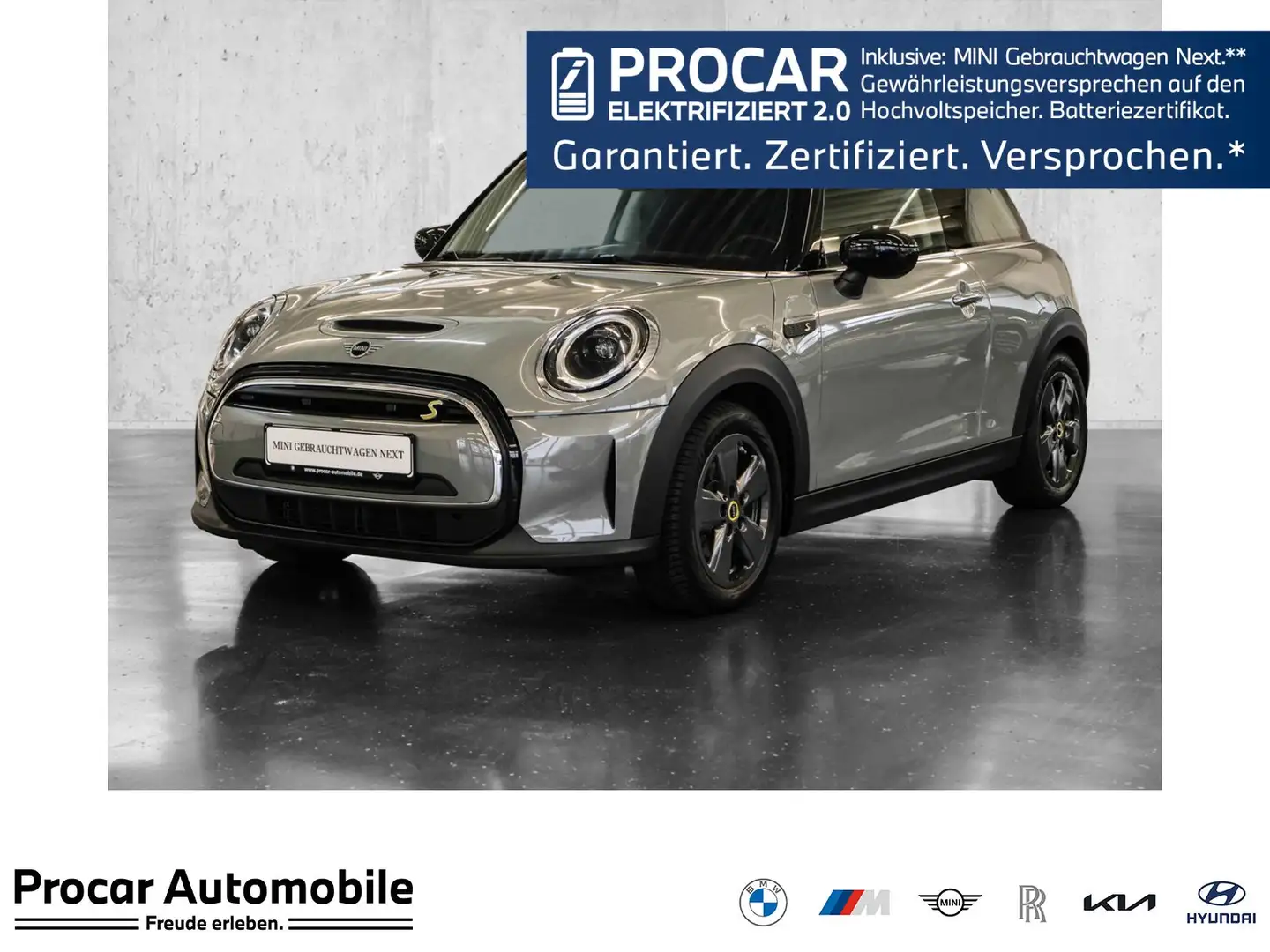 MINI Cooper SE Essential Trim Aut Nav LED PDChi Klima 16" Grau - 1