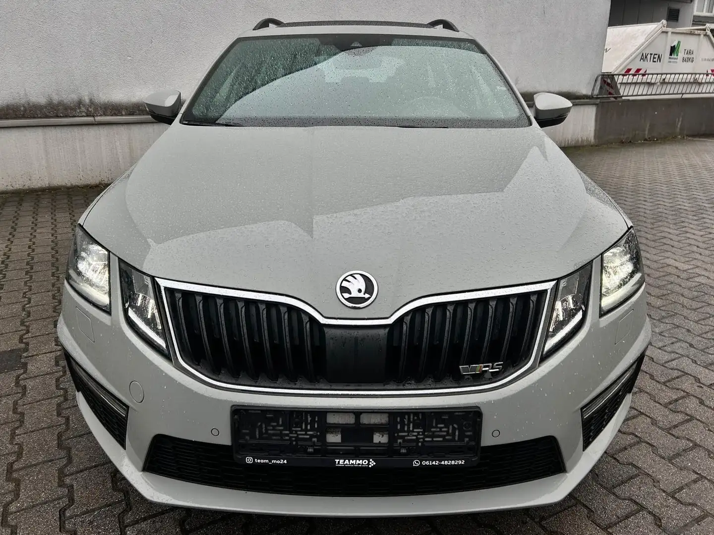 Skoda Octavia Combi VRS|1.HD|LED|ACC|SPUR|PANO|KAMERA| Grau - 2