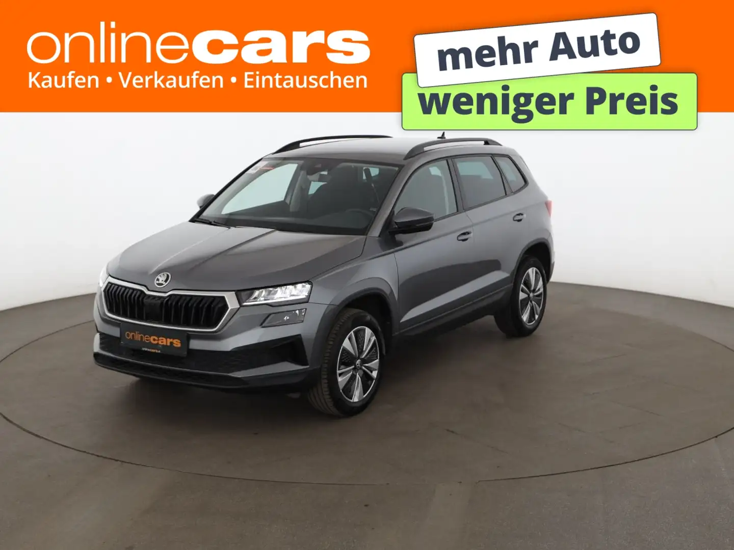 Skoda Karoq 2.0 TDI Ambition Aut LED RADAR NAVI R-CAM Grau - 1