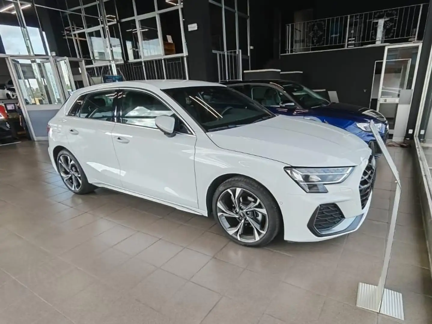 Audi A3 A3 Sportback 2.0 tdi S line edition 150cv s-tronic Blanc - 2