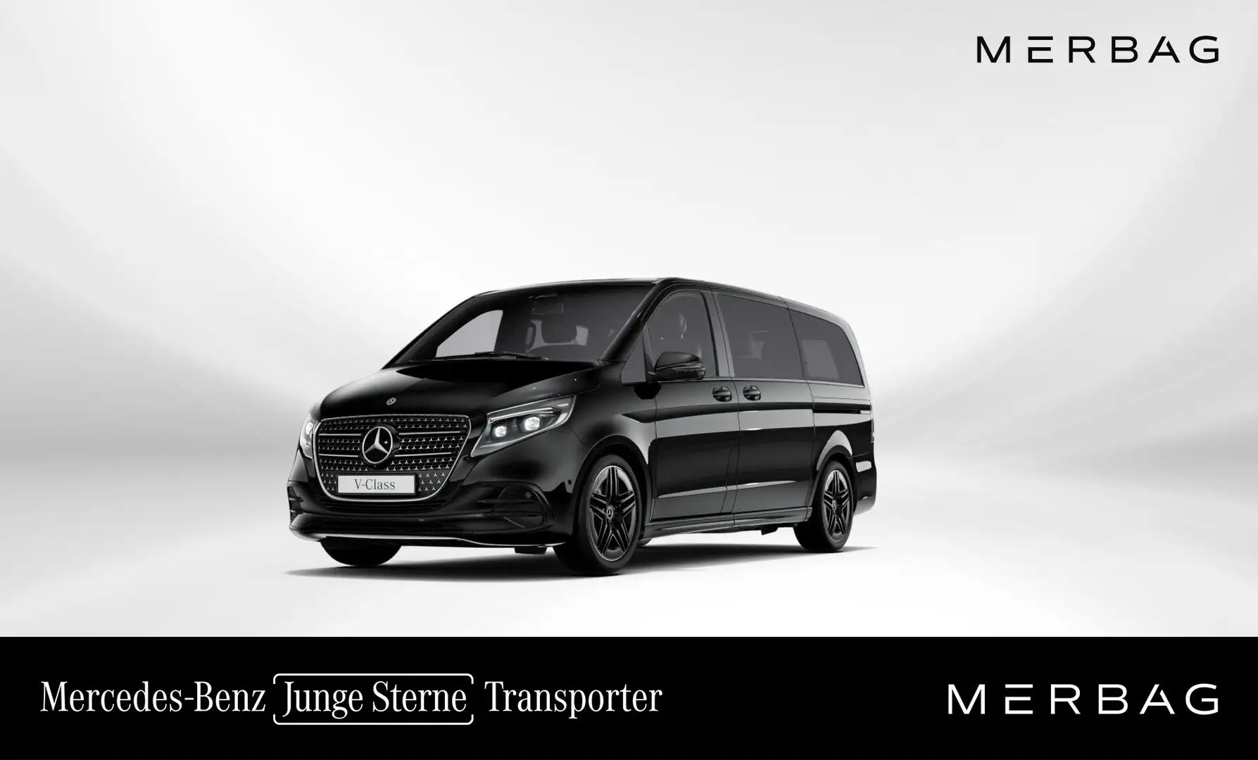 Mercedes-Benz V 300 d 4MATIC AVANTGARDE Lang Schwarz - 1