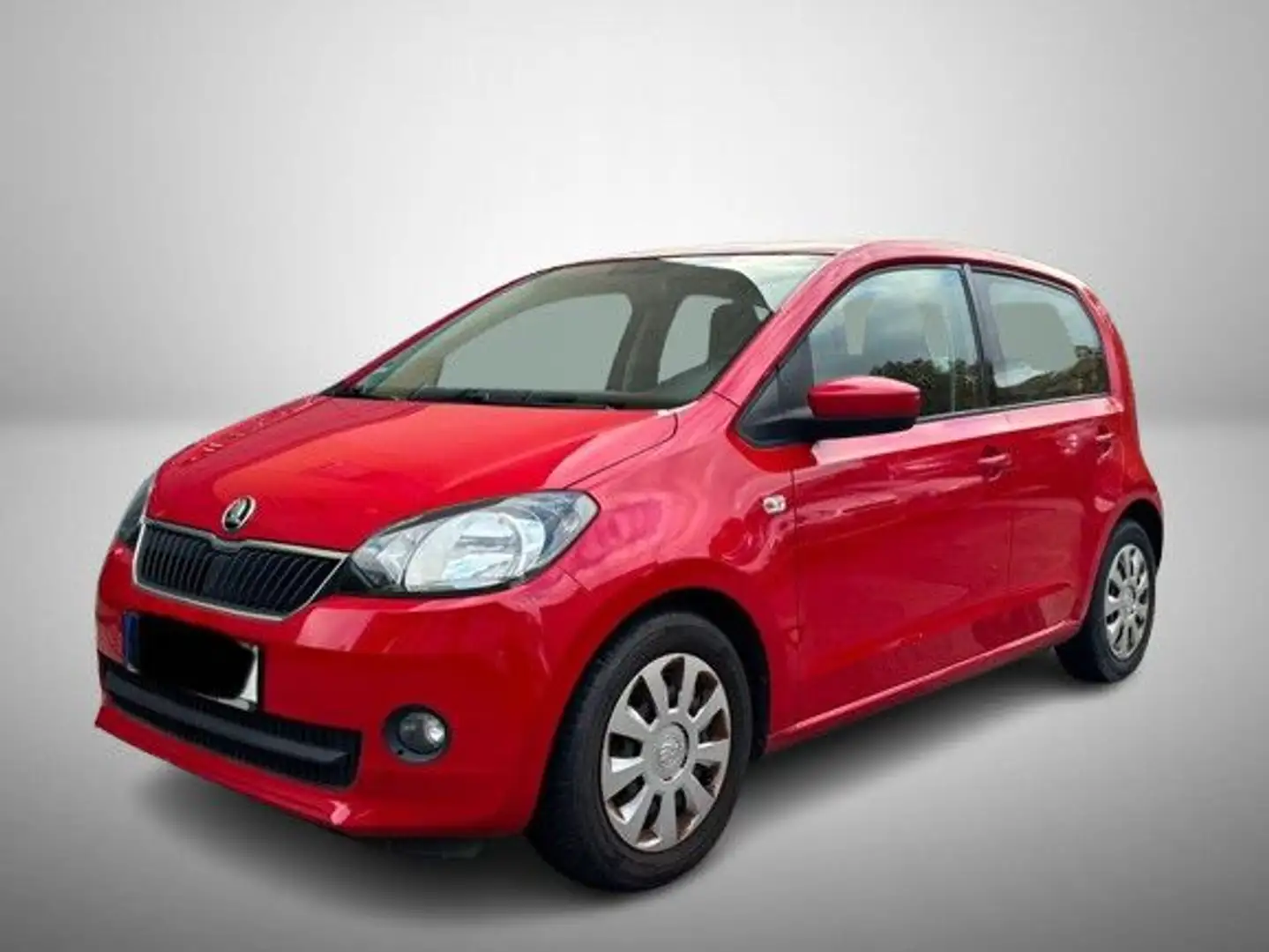 Skoda Citigo Ambition ERSTE HAND SHZ Automatik Klima Rouge - 1