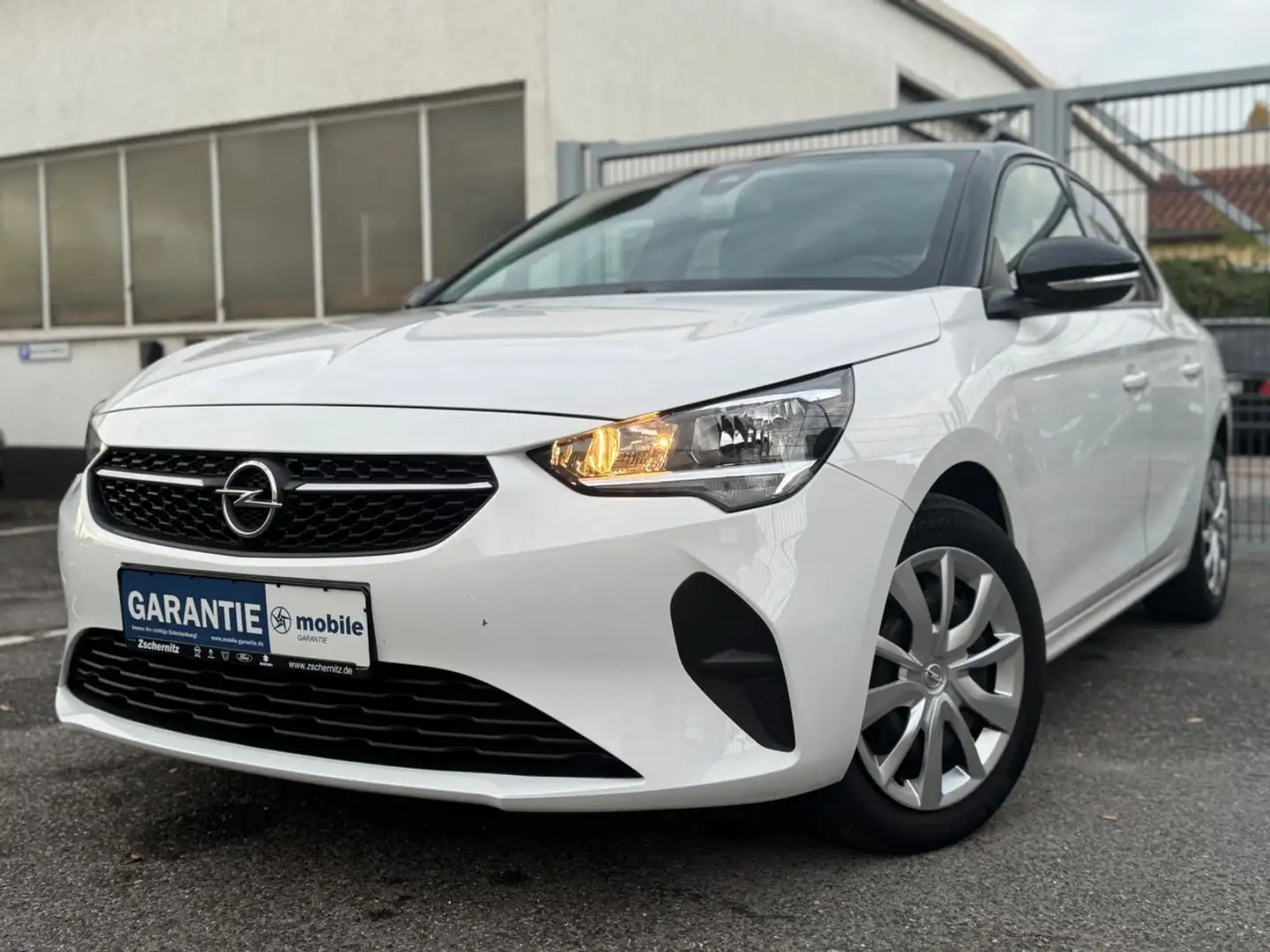 Opel Corsa F Edition TEMP * SPURHALTE ASS.* LENKRD HZ Blanc - 2