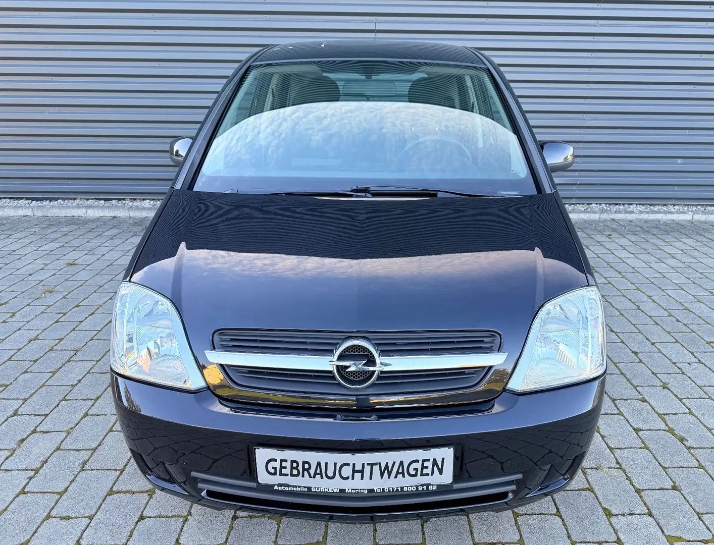 Opel Meriva 1.4 Ltr.- 16V Basis/Klima/Euro4/TÜV:neu Schwarz - 2