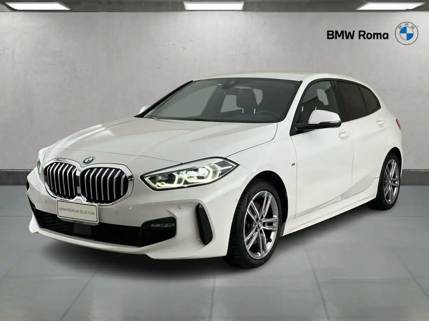 BMW 118 d Msport auto Bianco - 1
