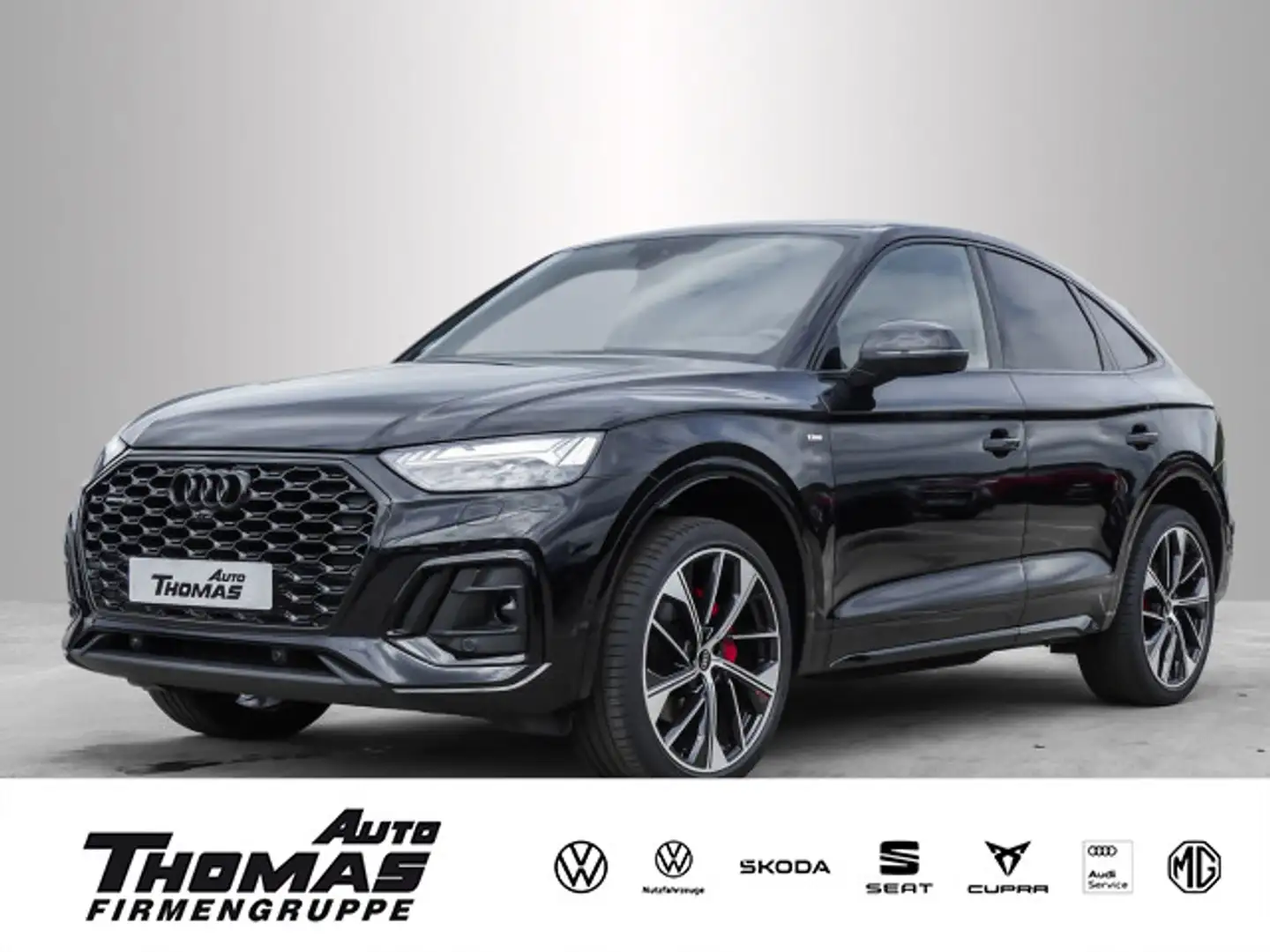Audi Q5 S line 40 TDI quattro S tronic Schwarz - 1