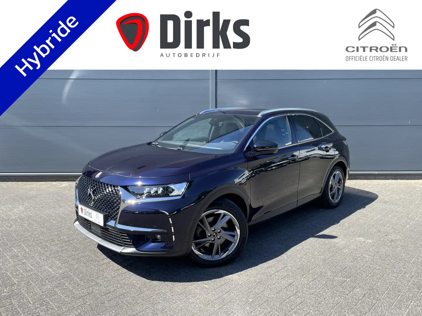 DS Automobiles DS 7 Crossback 225pk E-Tense Rivoli (Elektrisch Schuifdak - Leder Blauw - 1