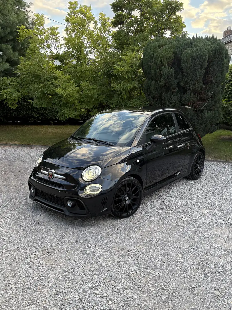 Abarth 595 Pista Carplay/Capteur arrière/Capteur pluie et lumière Czarny - 1