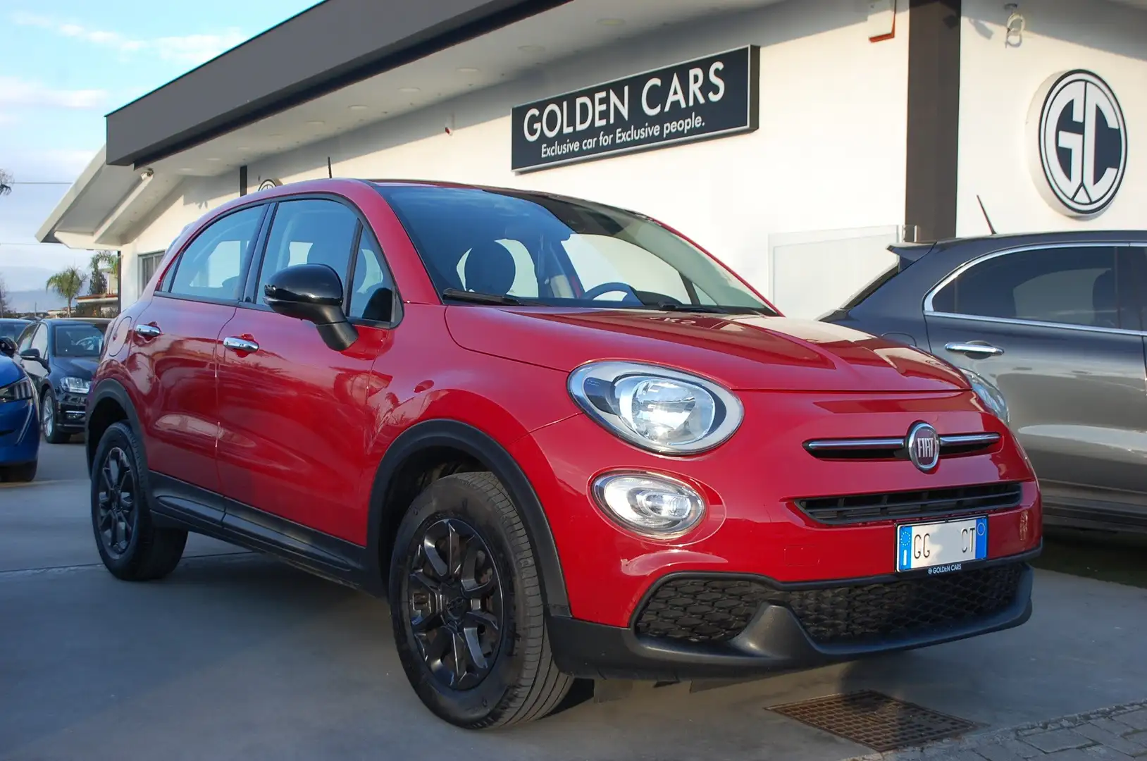 Fiat 500X 1.3 mjt Cult 95CV Uff Italy Lga USB App Neopatent Rosso - 1