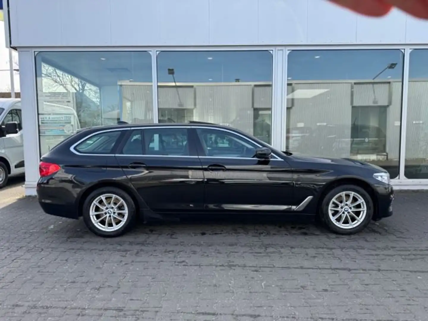 BMW 520 D TOURING TETTO PAN. FILL OPT.  GARANZIA Černá - 2