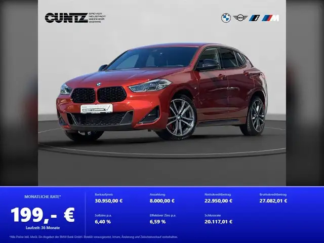 2022 BMW X2 M in Orange for sale