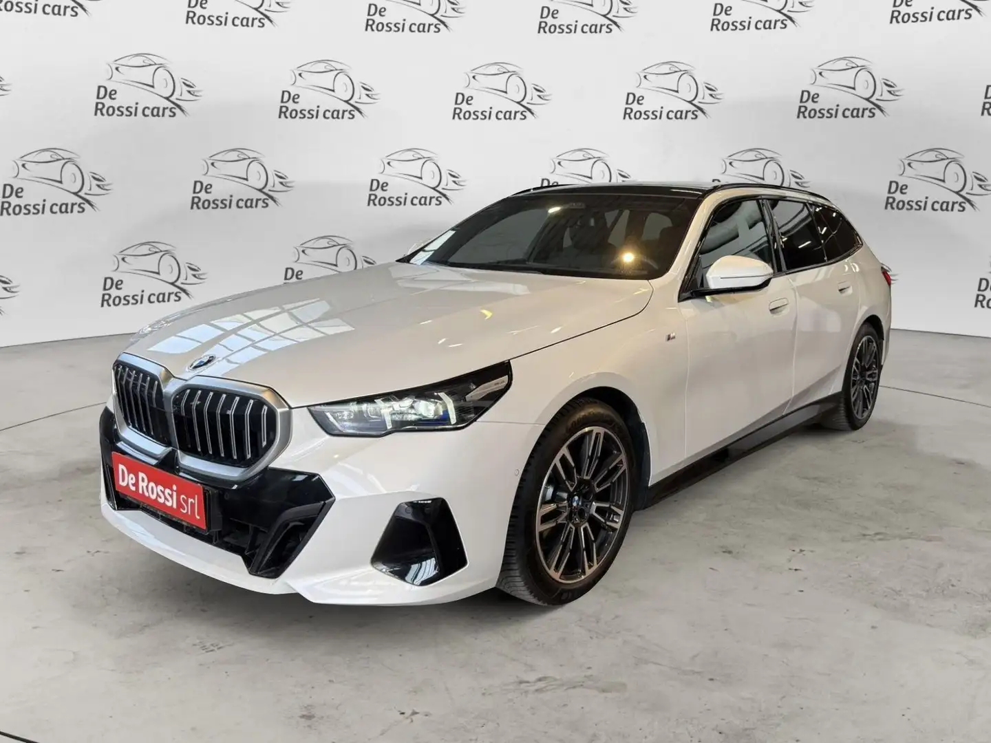 BMW 520 520d 48V xDrive Touring Msport Bianco - 1