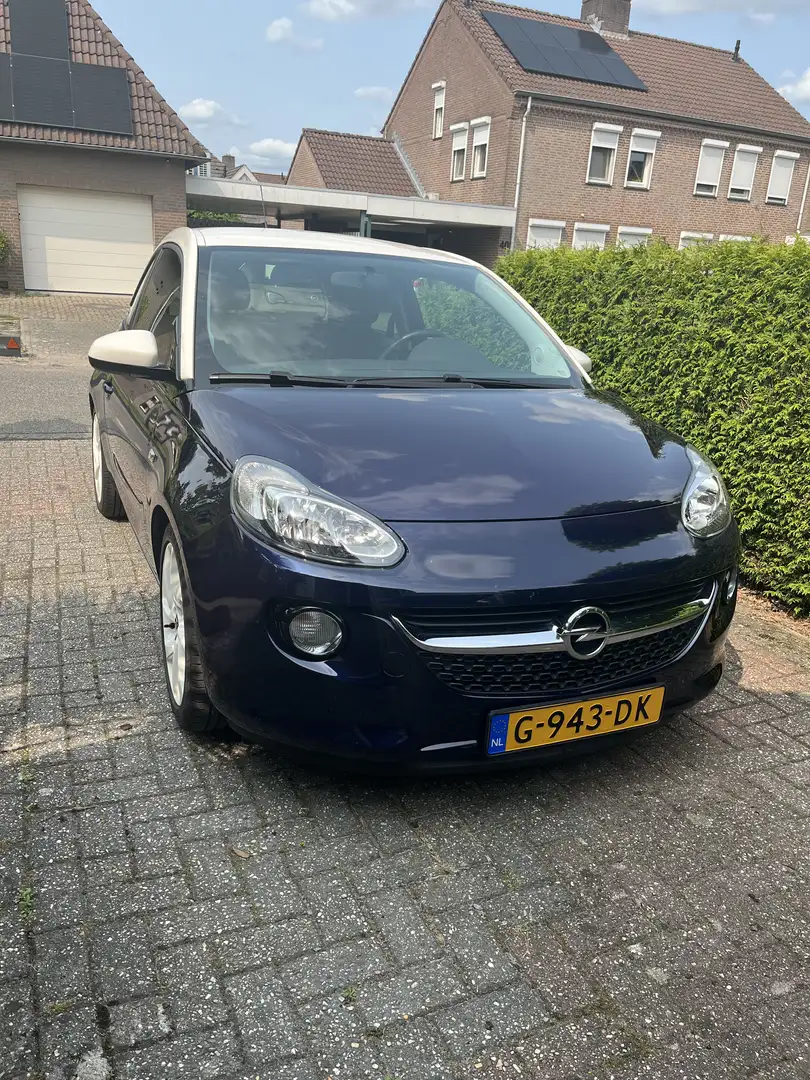 Opel Adam 1.2 Glam Blauw - 1