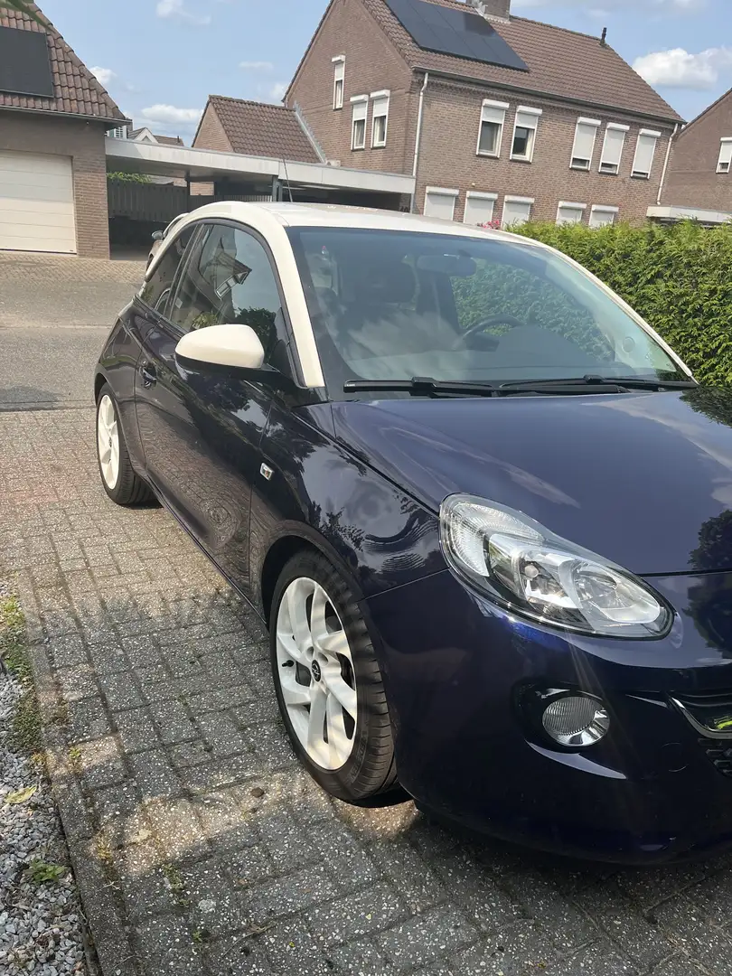 Opel Adam 1.2 Glam Blauw - 2