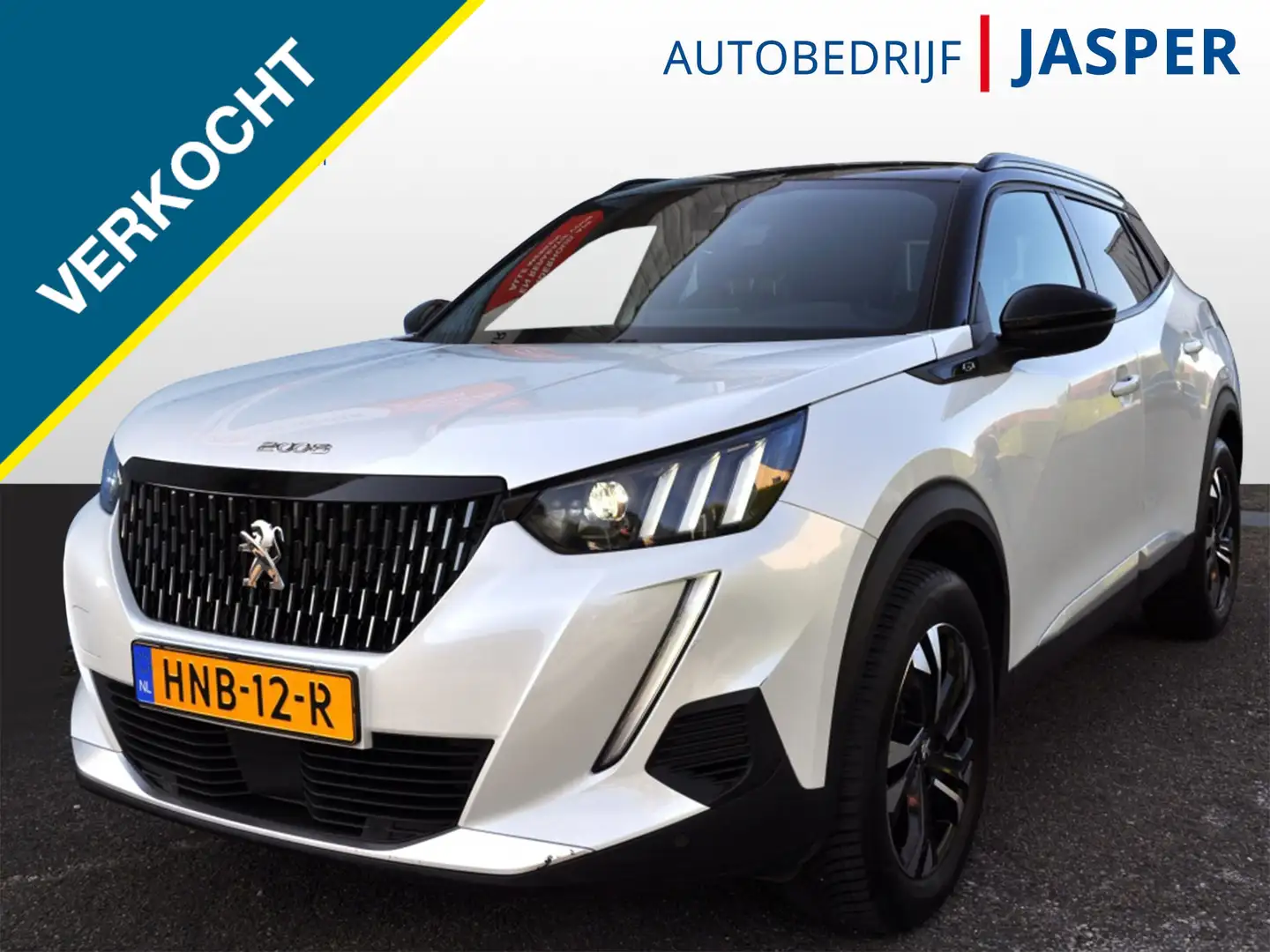 Peugeot 2008 1.2 GT Aut GripC key-less navi LED Blanco - 1