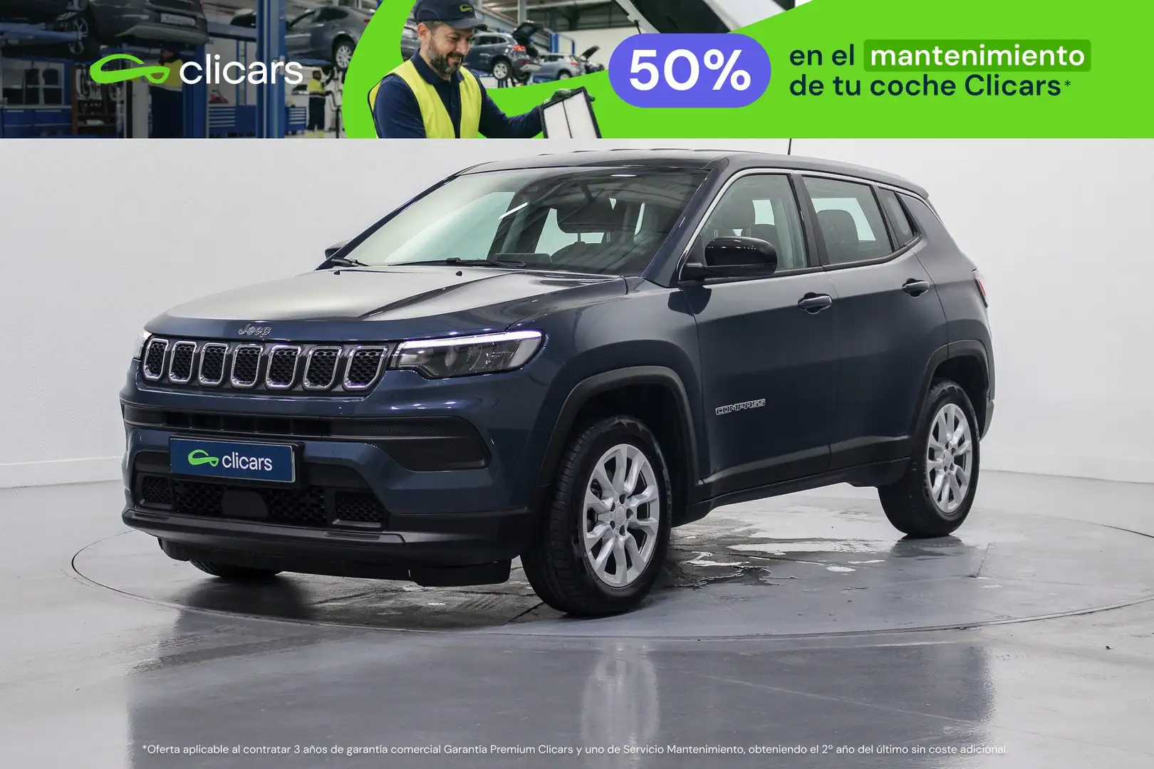 Jeep Compass 1.5 MHEV Altitude FWD DCT Azul - 1