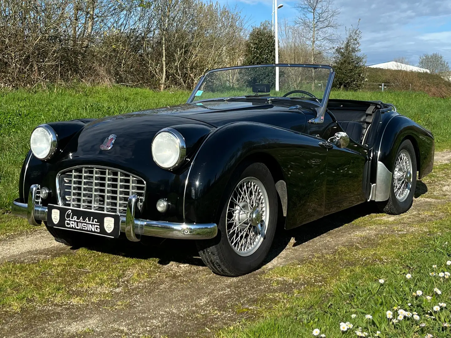 Triumph TR3 Zwart - 1